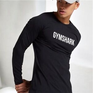 Gymshark Apollo Long Sleeve T-Shirt•Black🖤